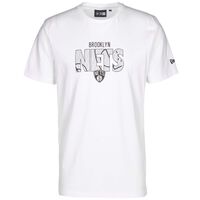 NBA Brooklyn Nets Wordmark Court T-Shirt Herren