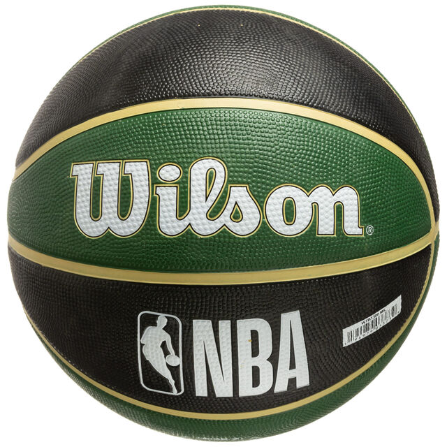 NBA Milwaukee Bucks Team Tribute Basketball, grün / schwarz, hi-res image number 1