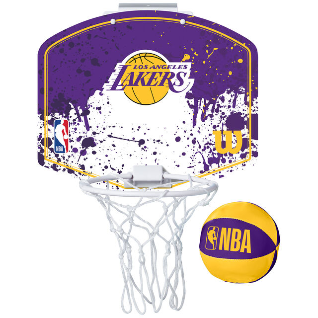 NBA Mini Hoop Los Angeles Lakers Basketballset image number 0
