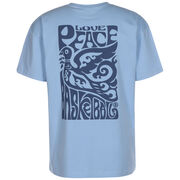 Love, Peace & Basketball T-Shirt Herren, blau, hi-res image number 1