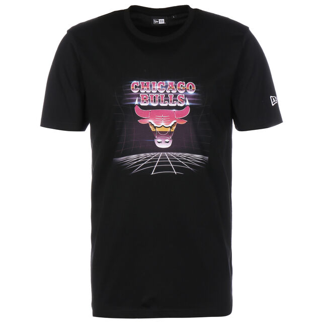 NBA Chicago Bulls Futuristic Graphic T-Shirt Herren, schwarz, hi-res image number 0