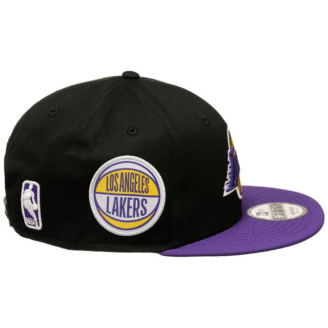 9FIFTY® NBA Los Angeles Lakers Contrast Side Patch Cap, schwarz / lila, hi-res image number 2