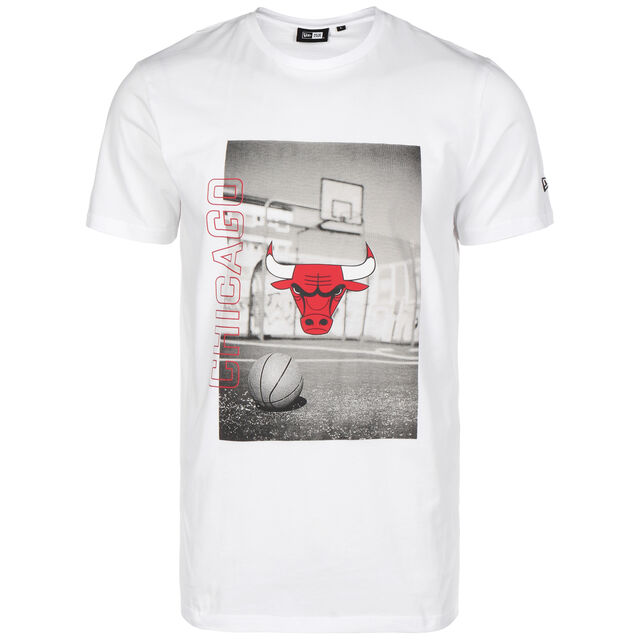 NBA Photographic Chicago Bulls T-Shirt Herren, weiß, hi-res image number 0