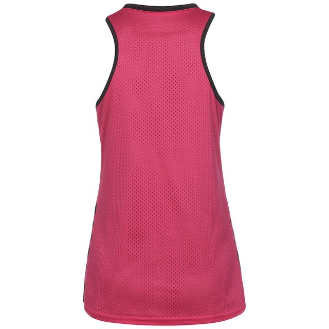 Essential Reversible 4Her Basketballshirt Damen, dunkelgrau / pink, hi-res image number 4
