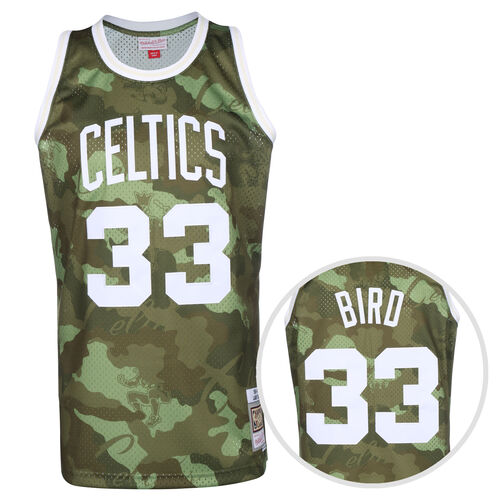 NBA Boston Celtics Swingman Larry Bird Trikot Herren