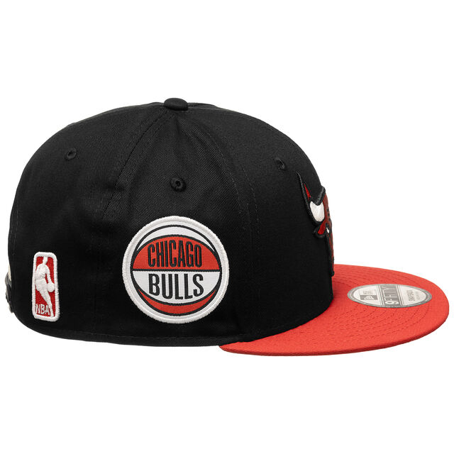 9FIFTY® NBA Chicago Bulls Contrast Side Patch Cap, schwarz / rot, hi-res image number 2