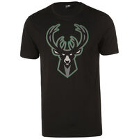 NBA Milwaukee Bucks Outline Logo T-Shirt Herren