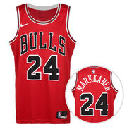 NBA Chicago Bulls Lauri Markkanen Swingman Icon 2020 Trikot Herren, rot / weiß, hi-res image number 0
