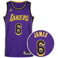 NBA Los Angeles Lakers LeBron James Swingman Trikot Herren