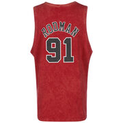 NBA Chicago Bulls Dennis Rodman Acid Wash Trikot Herren image number 2