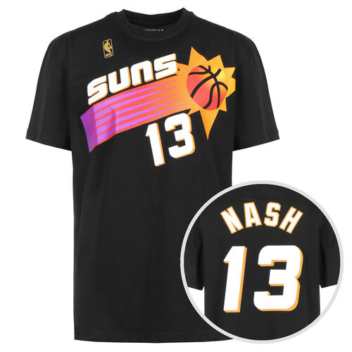 NBA Name & Number Phoenix Suns Steve Nash T-Shirt Herren