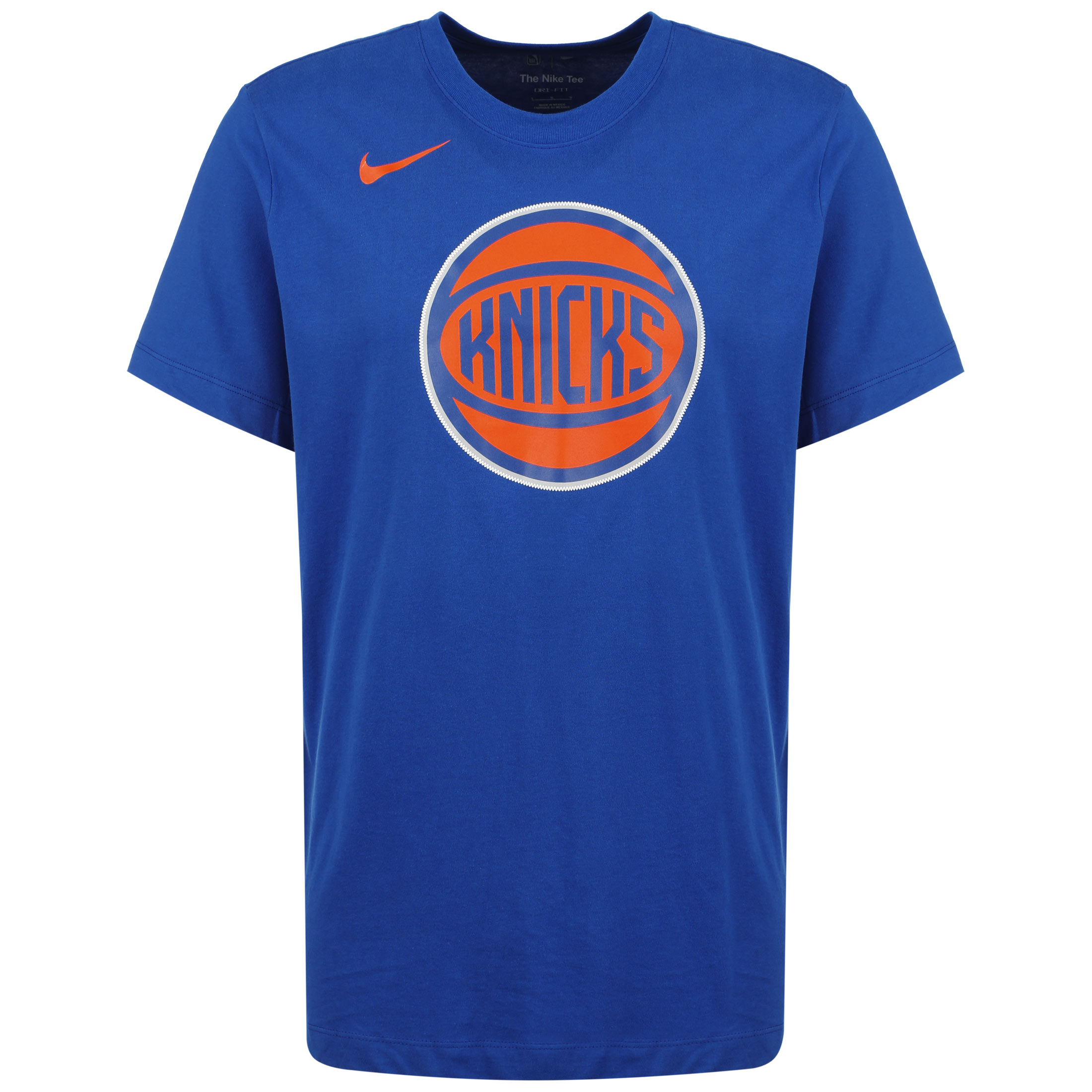 Nike Performance NBA New York Knicks Dri-FIT Logo T-Shirt Herren blau ...